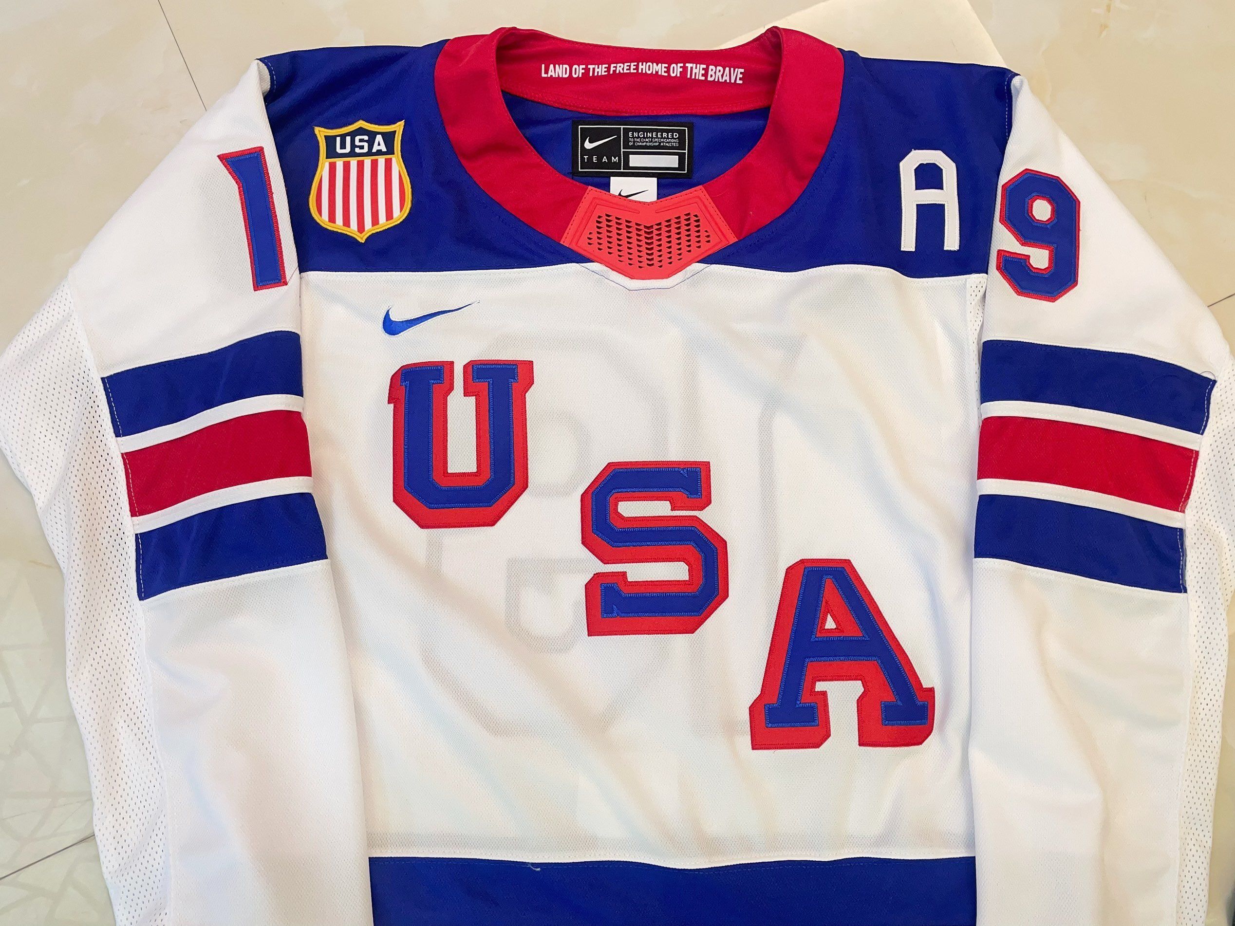 Men USA #9 Eichel White Nike 2026 NHL jersey 02->more nhl jerseys->NHL Jersey